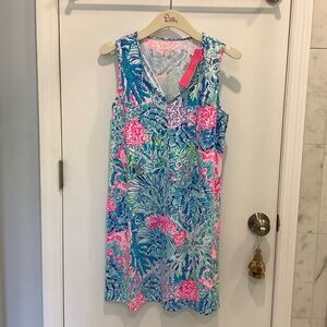 NEW NWT Lilly Pulitzer Johana Swim Coverup Sleeveless Dress Sink or Swim Small